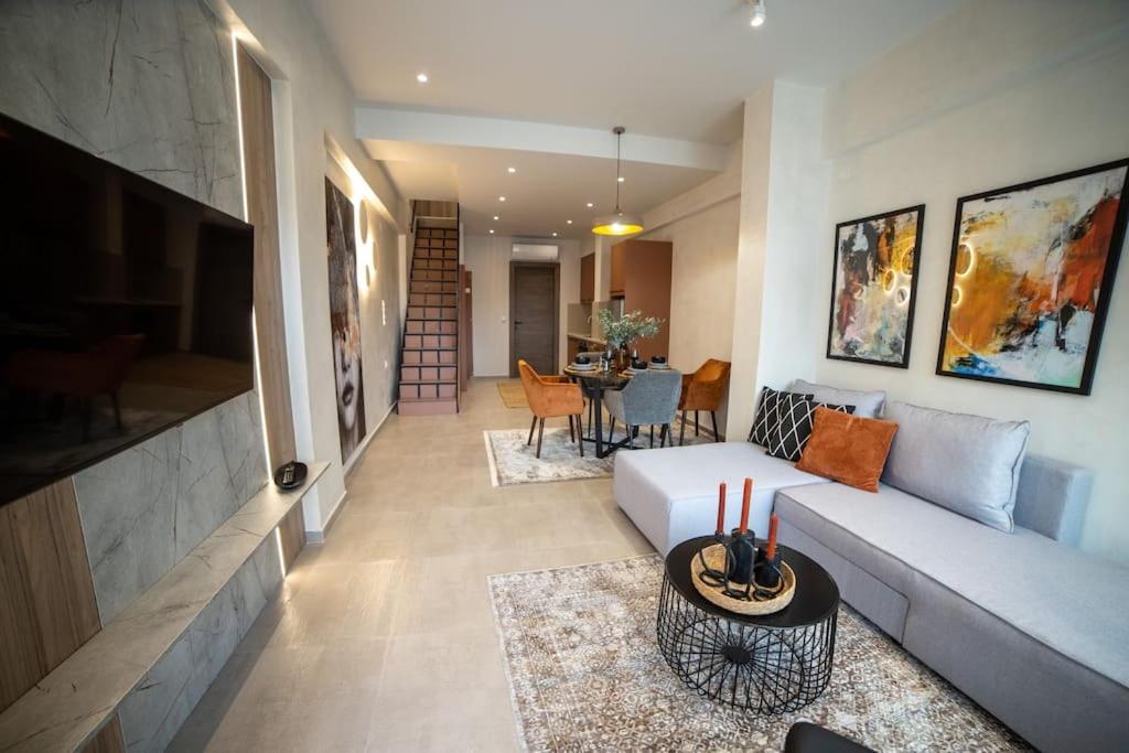Meteora Loft Daire Kalampáka Dış mekan fotoğraf